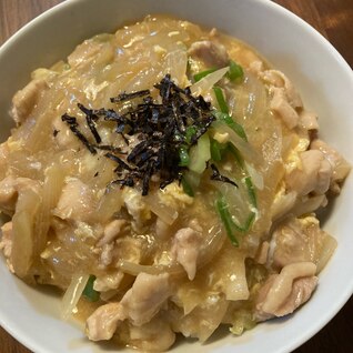 とろみがポイント☆ふわふわ親子丼